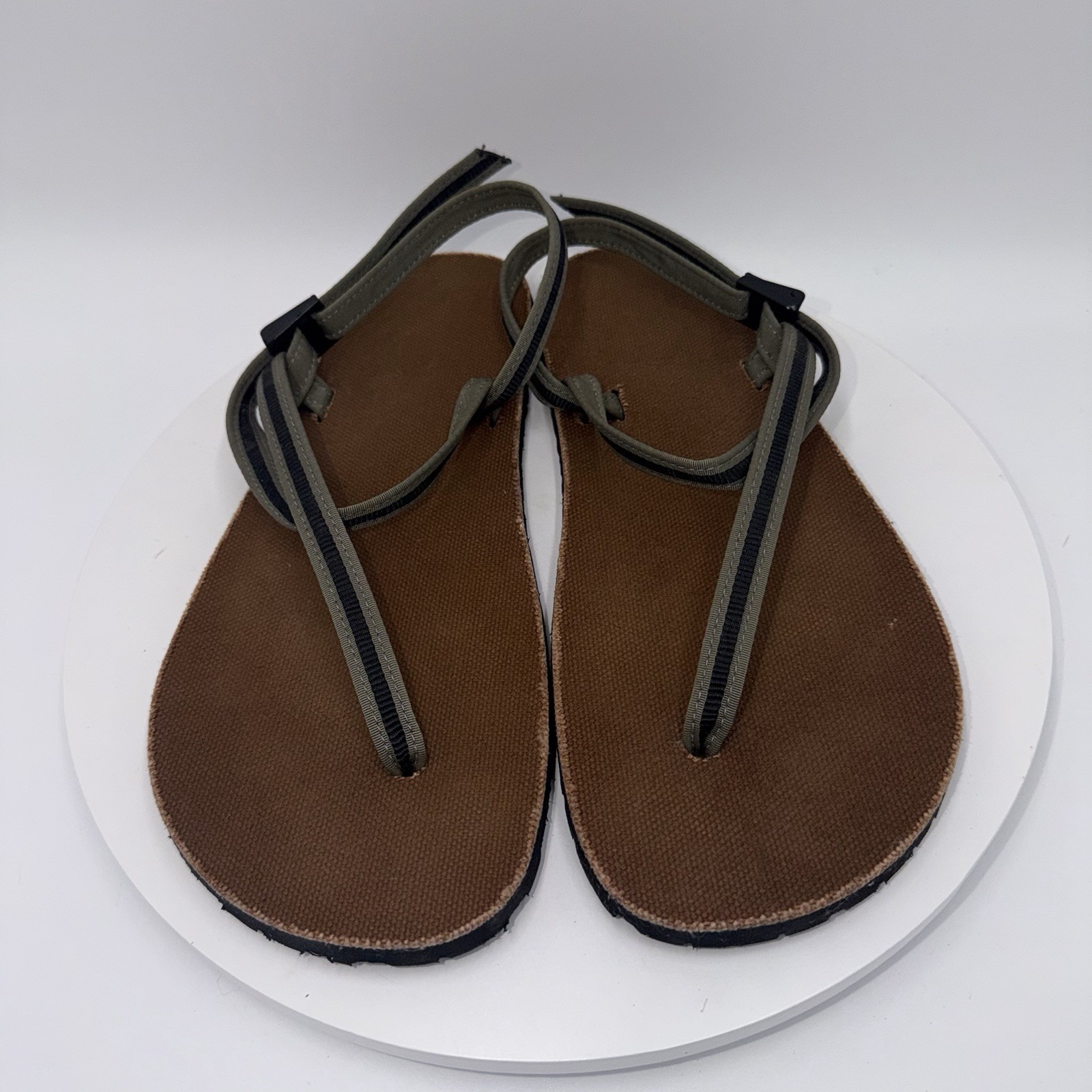 Earth Runners Alpha Sandals Mens 11.5 Ranger Terrain Sole Grip Grounding Laces — image 3 of 8
